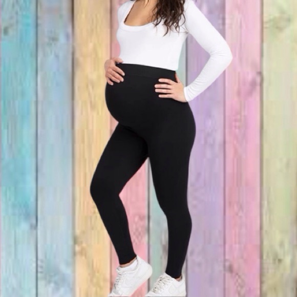 Emma’s Expressions Pants - Emma’s Expression Black Maternity Bundle 2 Pairs Of Leggings